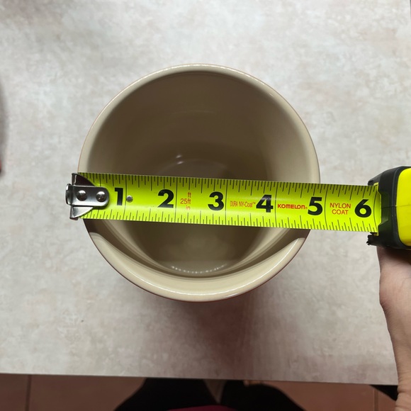 Le Creuset Gradient Flame Orange Stoneware Utensil Holder - Picture 2 of 4